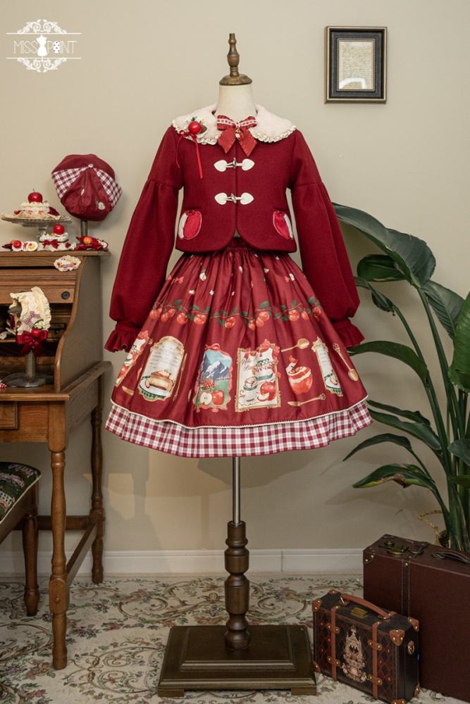Miss Point Apple Grove Double-sides Wear Lolita Skirt