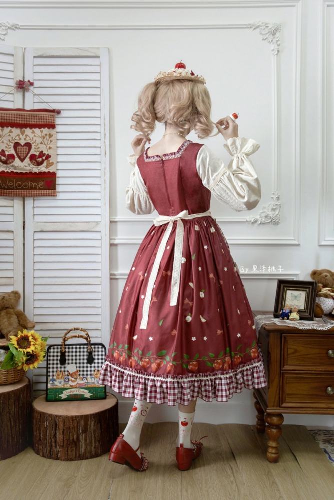 Miss Point Apple Grove Dirndl Dress One Piece
