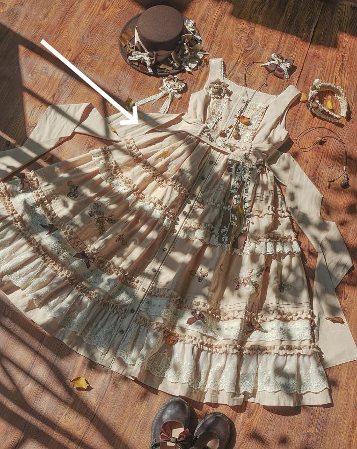 Shyp ~Forest Acorns~ Lolita Headdress Necklace and Belt