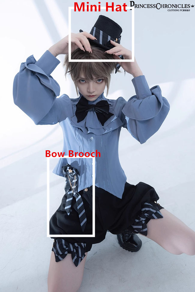 Princess Chronicles Narrative Criterion Ouji Fashion Vest, Blouse and Pants