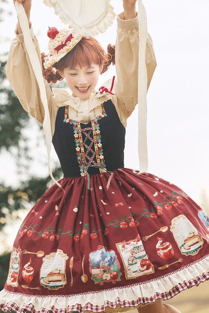 Miss Point Apple Grove Dirndl Dress Lolita Jumpers