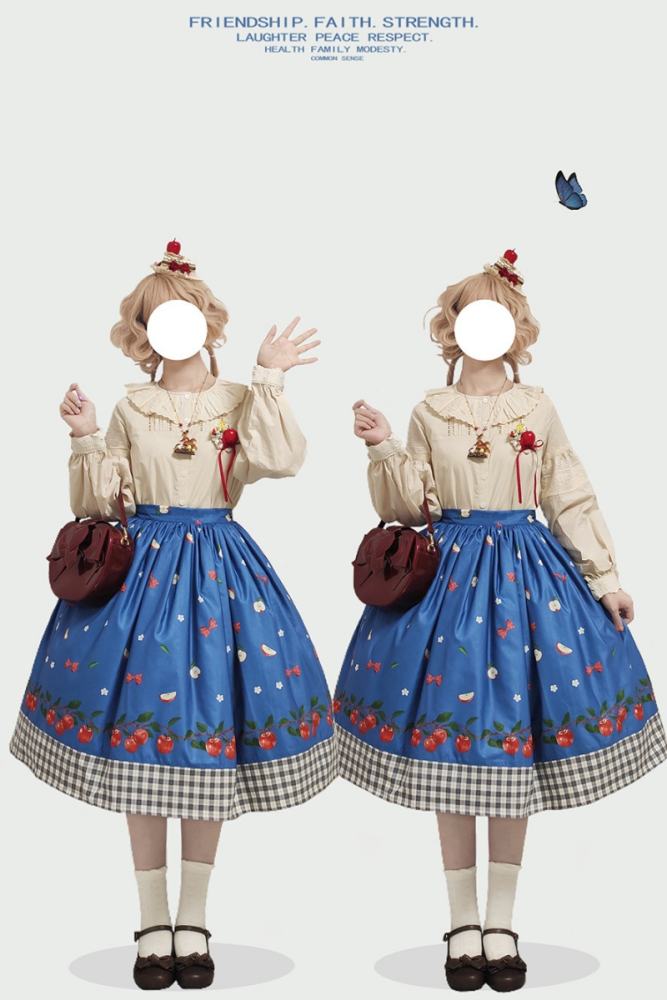 Miss Point Apple Grove Cotton Lolita Blouse