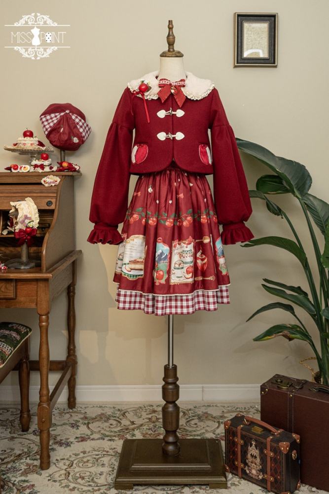 Miss Point Apple Grove Double-sides Wear Lolita Skirt