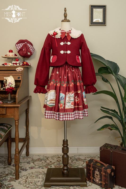 Miss Point Apple Grove Double-sides Wear Lolita Skirt
