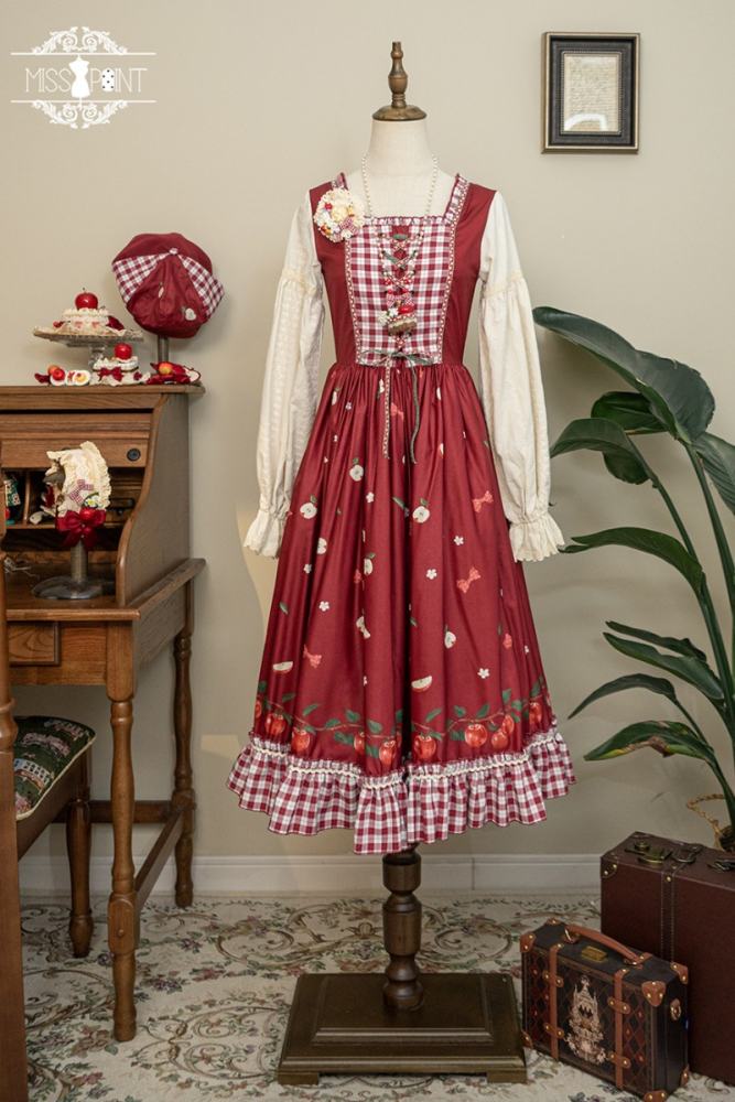 Miss Point Apple Grove Dirndl Dress One Piece