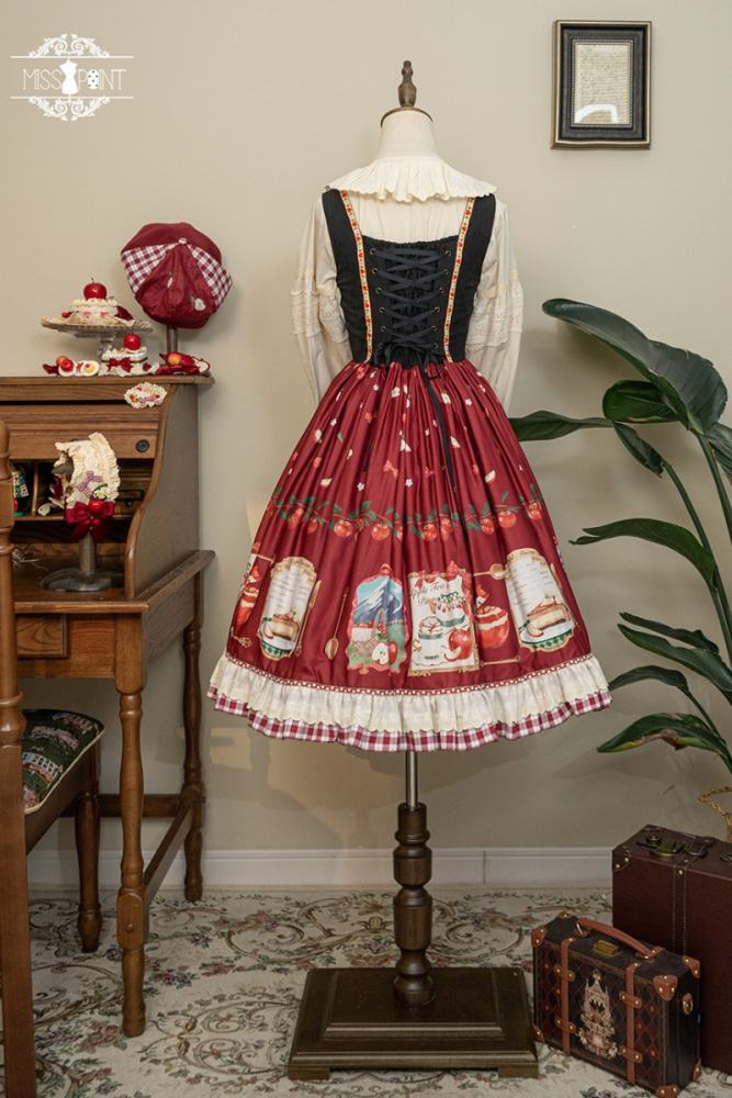 Miss Point Apple Grove Dirndl Dress Lolita Jumpers