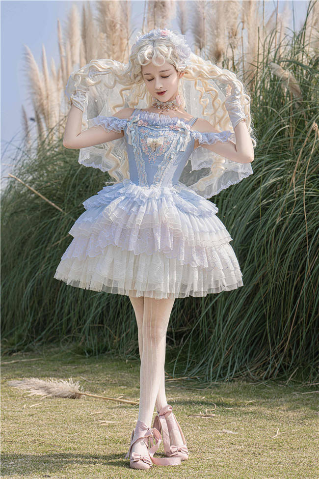 Dream Dance Lolita JSK, Skirt and Top
