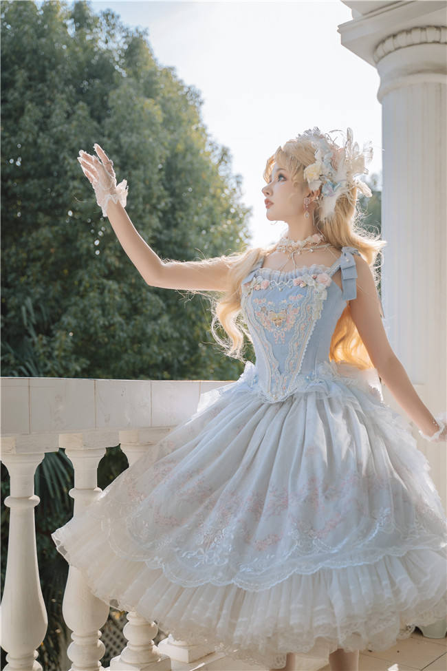Dream Dance Lolita JSK, Skirt and Top