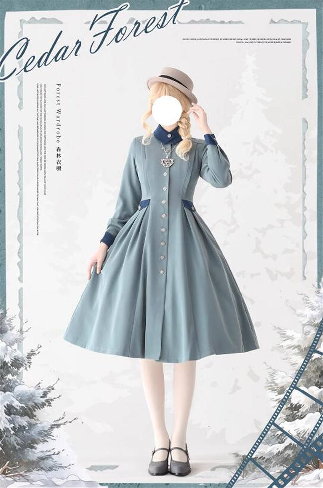 Forest Wardrobe Cedar Forest Lolita Cape Coat