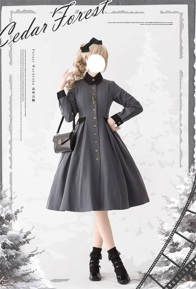 Forest Wardrobe Cedar Forest Lolita Cape Coat