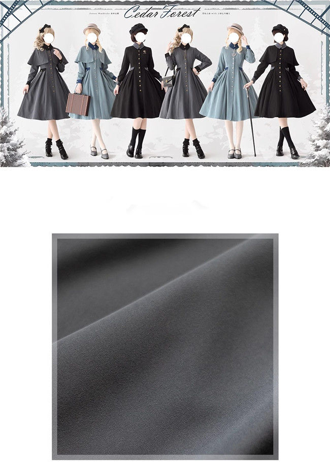 Forest Wardrobe Cedar Forest Lolita Cape Coat