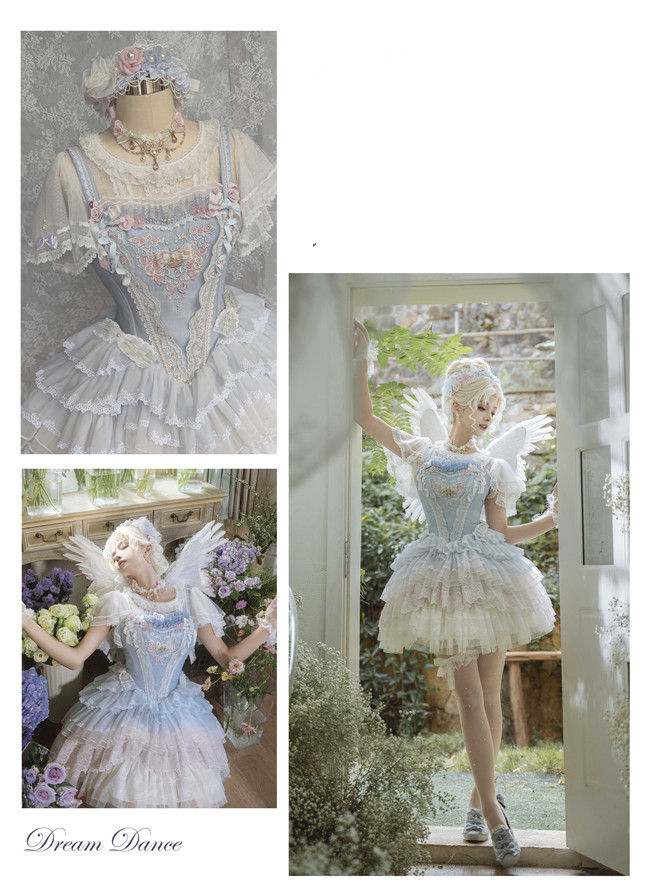 Dream Dance Lolita JSK, Skirt and Top