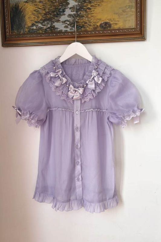 White Bird ～Romantic Castle～ Lolita Short Sleeve Blouse