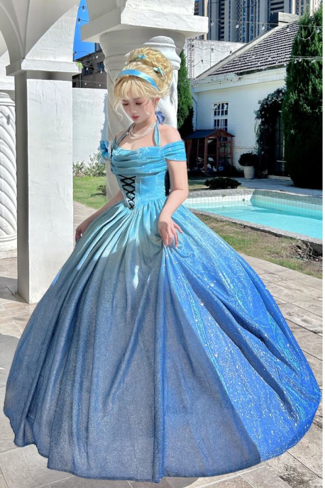Rose Ruins Floor Length Sweet Formal Dress