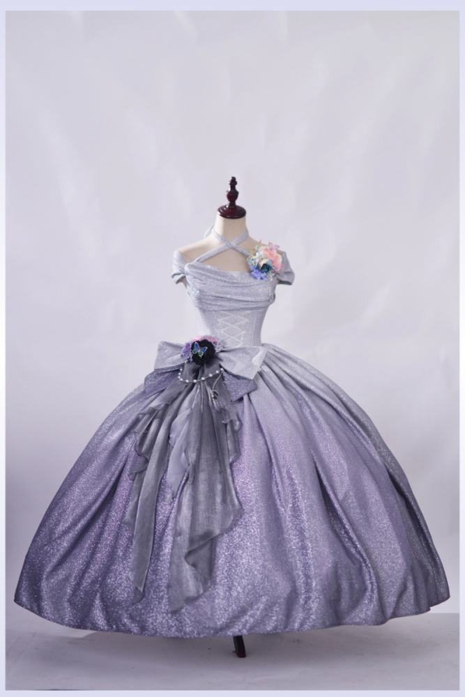 Rose Ruins Floor Length Sweet Formal Dress