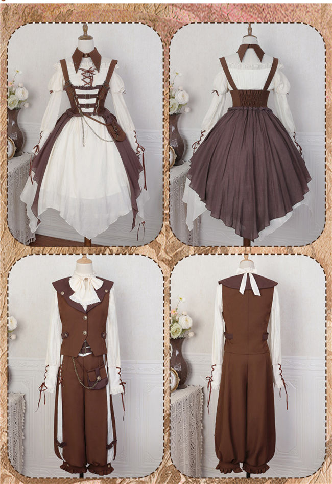 Pirate's Guide Ouji Lolita Set and JSK Set