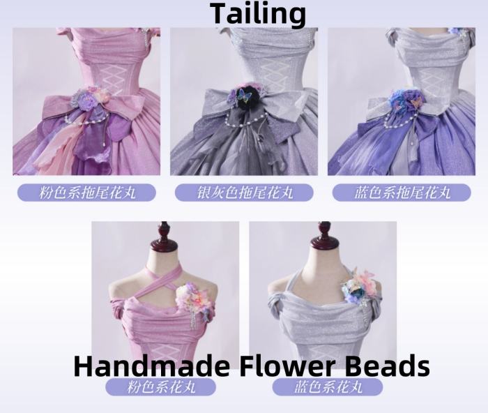 Rose Ruins Floor Length Sweet Formal Dress