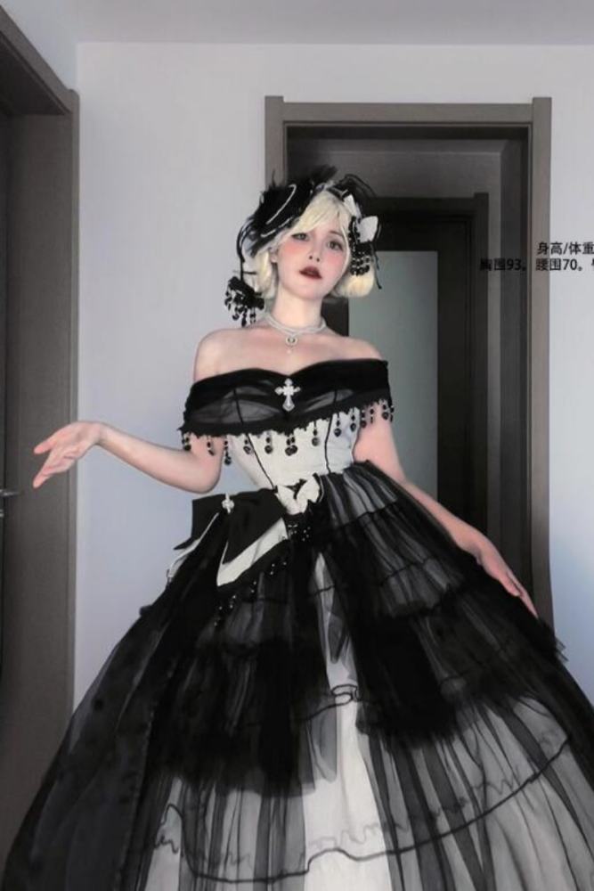 Plus Size Aphrodite Gothic Lolita Wedding Dress