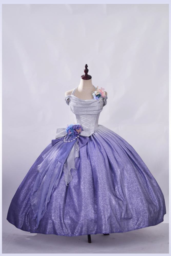 Rose Ruins Floor Length Sweet Formal Dress