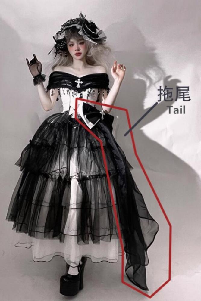 Plus Size Aphrodite Gothic Lolita Wedding Dress