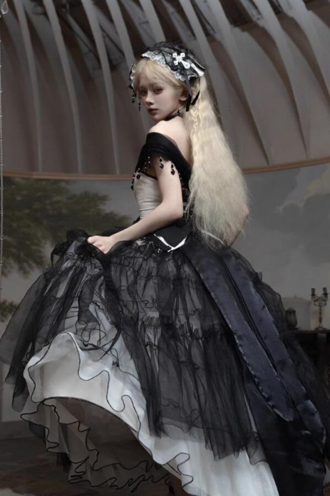 Plus Size Aphrodite Gothic Lolita Wedding Dress