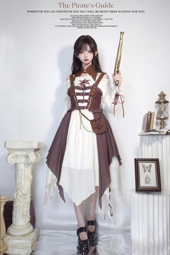 Pirate's Guide Ouji Lolita Set and JSK Set