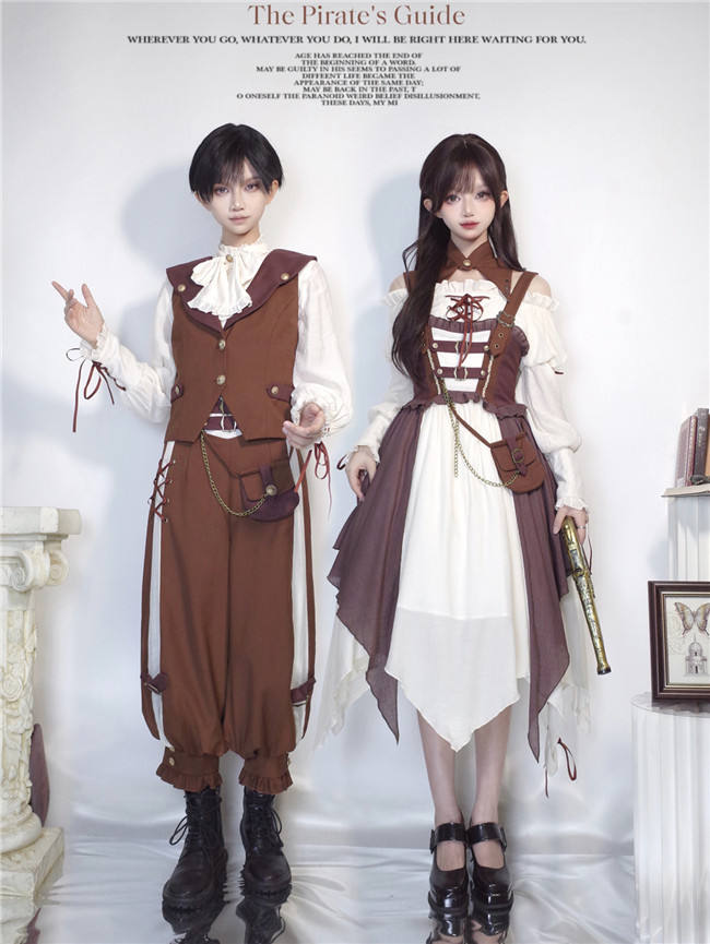 Pirate's Guide Ouji Lolita Set and JSK Set