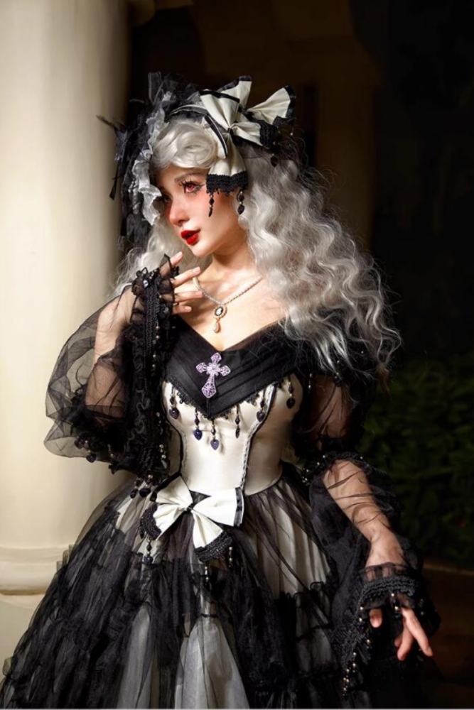 Plus Size Aphrodite Gothic Lolita Wedding Dress