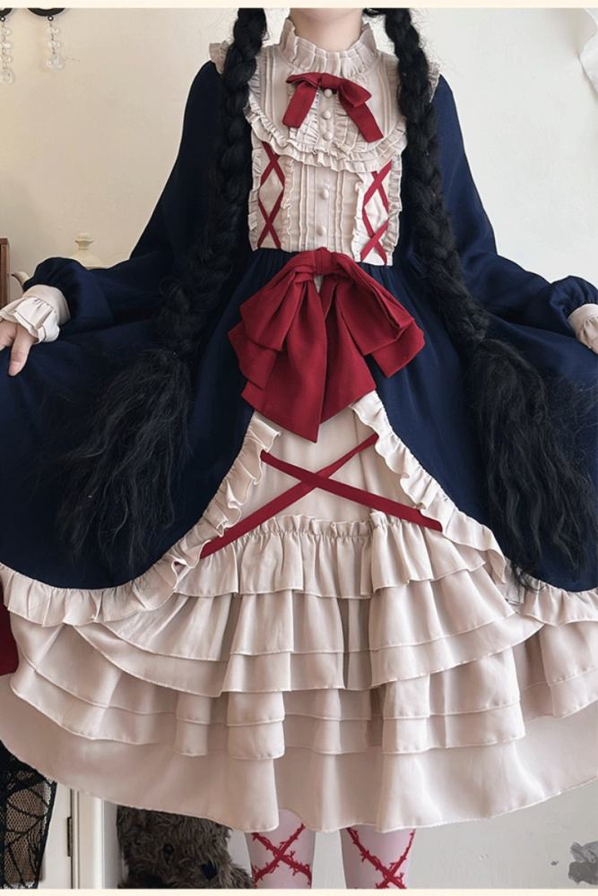 Vintage Plus Size Lolita Dress One Piece