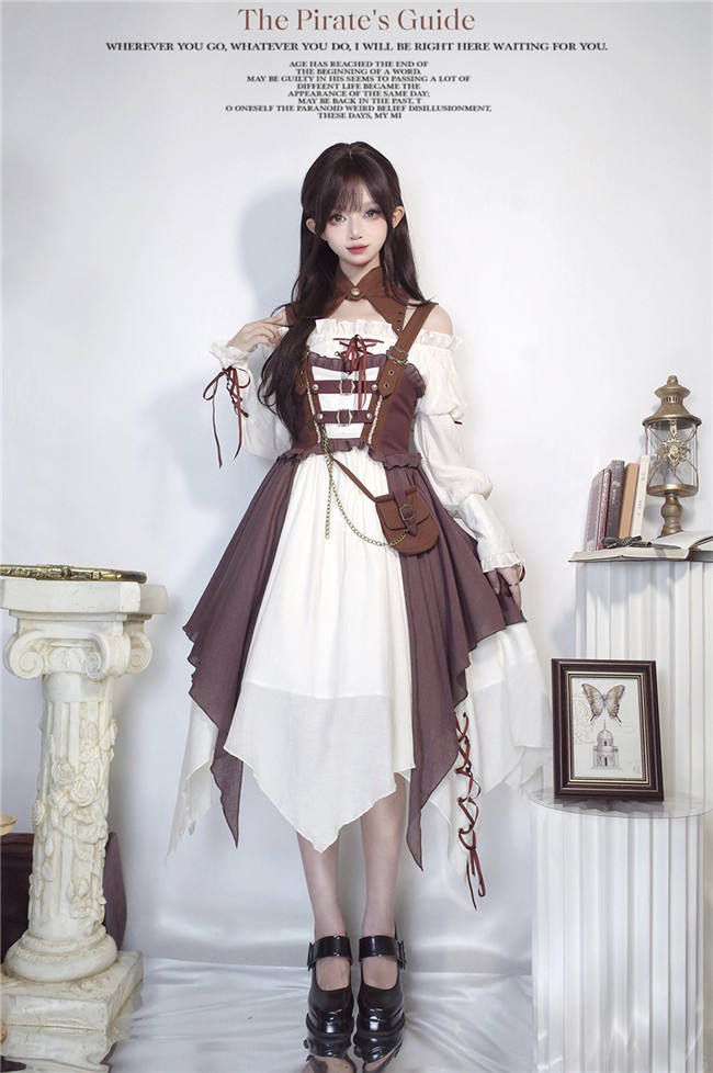 Pirate's Guide Ouji Lolita Set and JSK Set