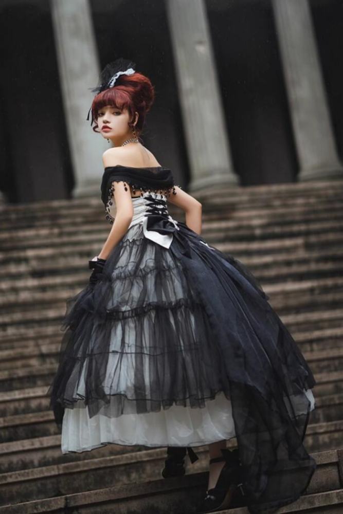 Plus Size Aphrodite Gothic Lolita Wedding Dress