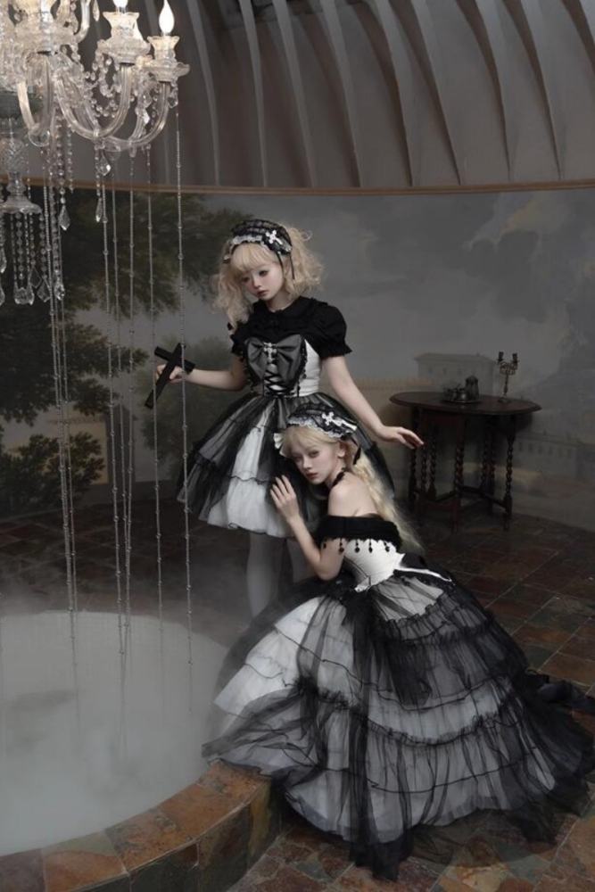 Plus Size Aphrodite Gothic Lolita Wedding Dress