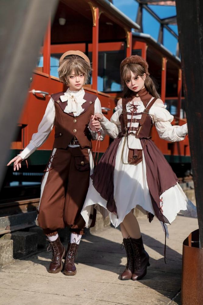 Pirate's Guide Ouji Lolita Set and JSK Set