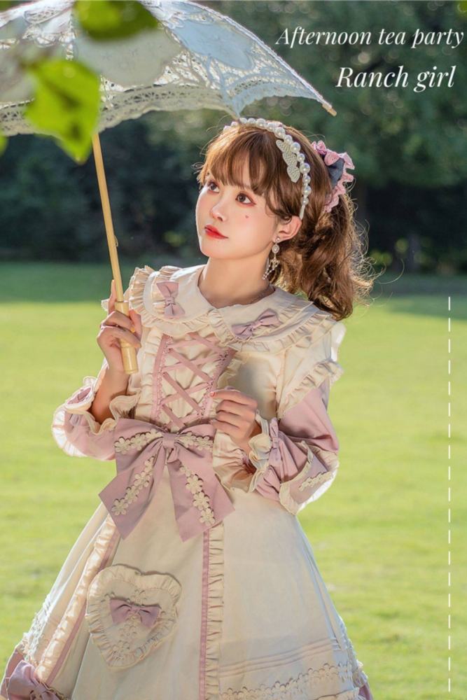 Pastoral Daily Wear Lolita Dress Plus Size