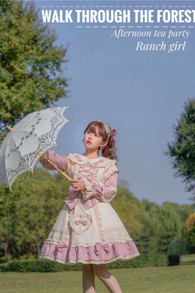 Pastoral Daily Wear Lolita Dress Plus Size