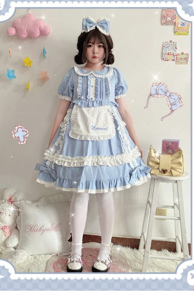 Little Nurse Plus Size Dress 4 Colors