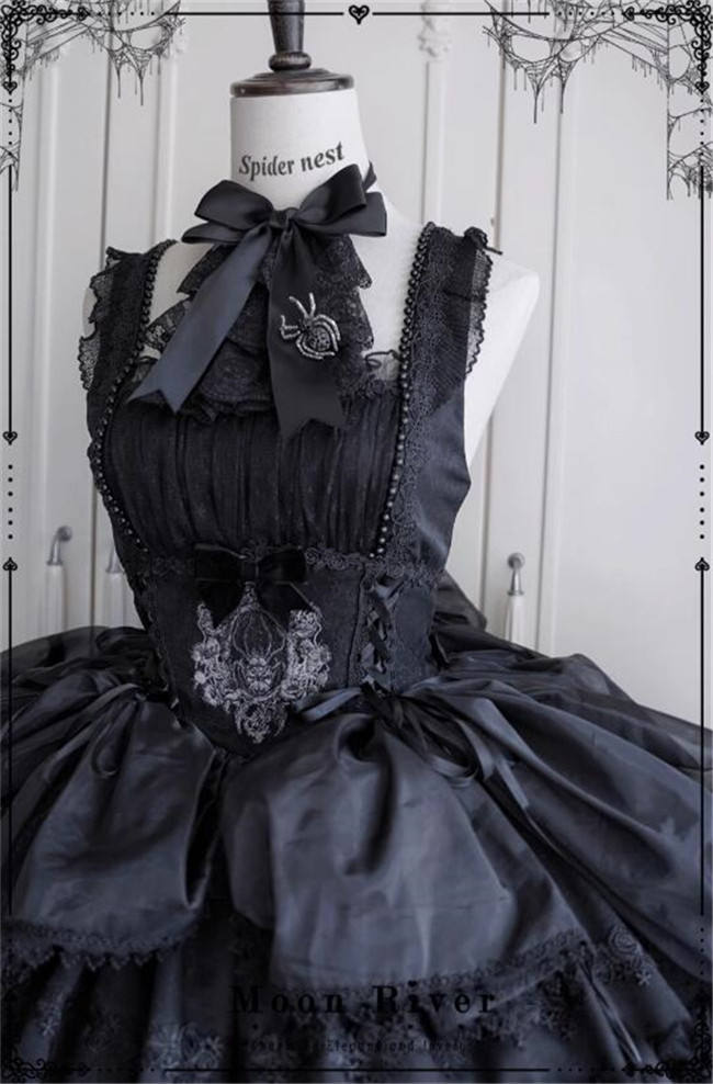 Moon River Spider Nest Gothic Lolita Dress