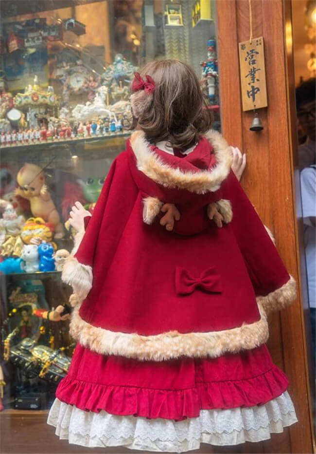 Winter Deer Lolita Cape Wine and White