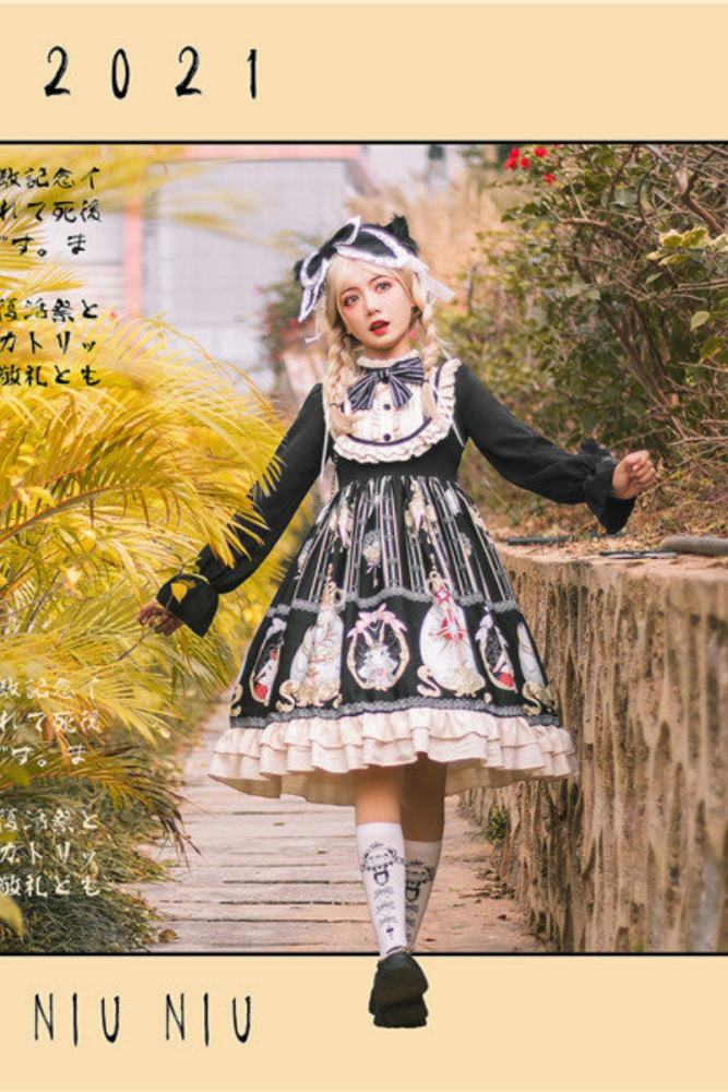 Plus Size Easter Dress Lolita OP