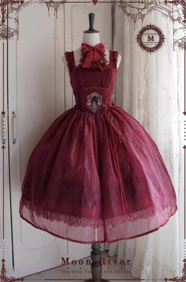Moon River Spider Nest Gothic Lolita Dress