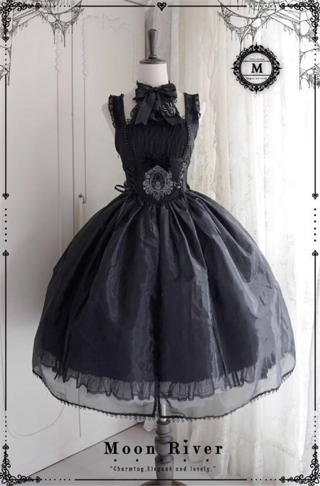 Moon River Spider Nest Gothic Lolita Dress