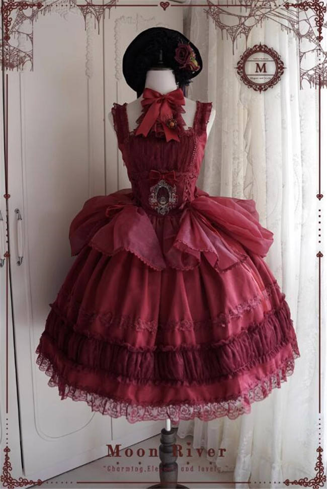 Moon River Spider Nest Gothic Lolita Dress