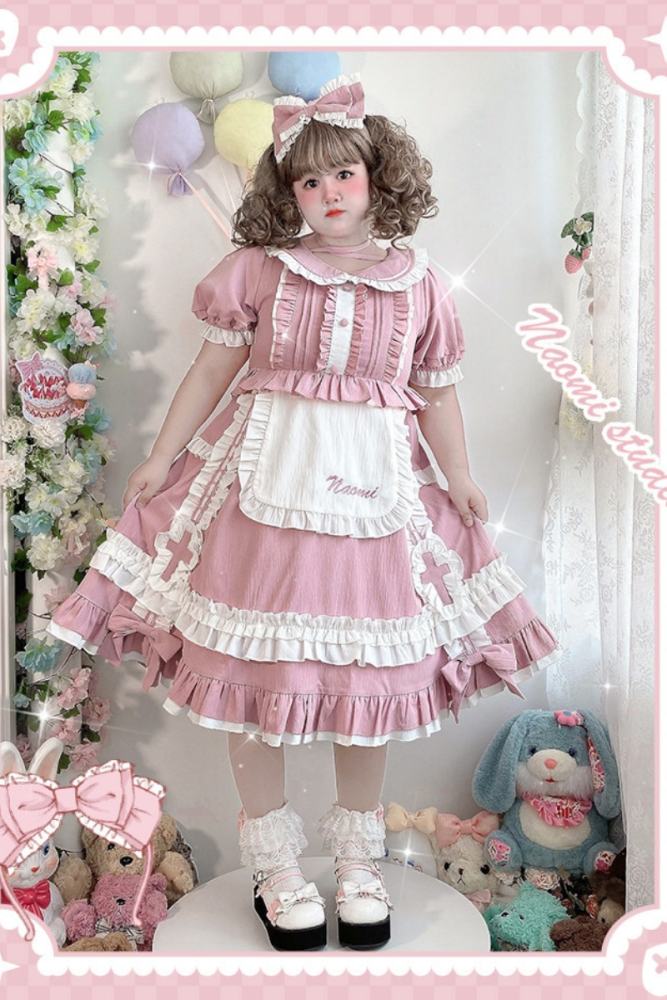 Little Nurse Plus Size Dress 4 Colors