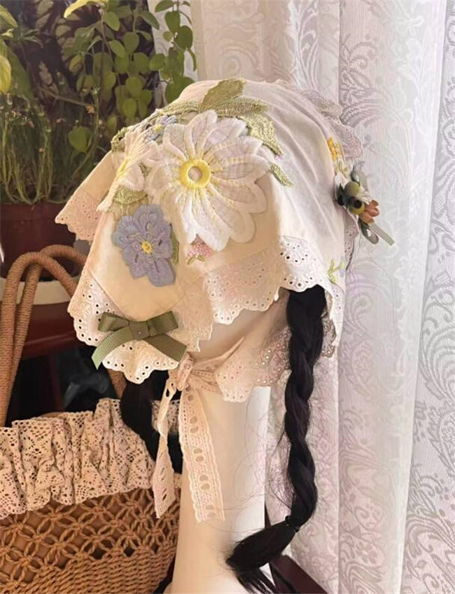 Wilderness Roaming Embroidery Cotton Lolita One Piece
