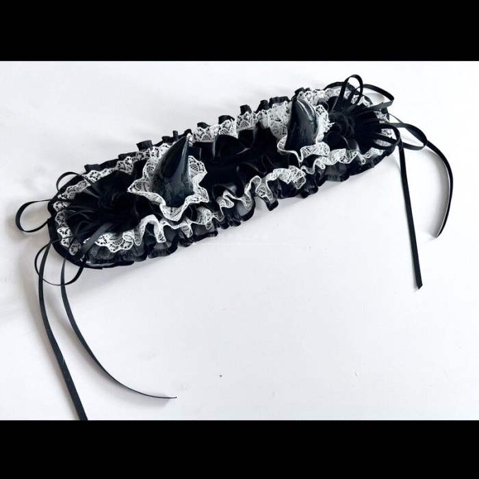 Devil's Horn Goth headdress Lolita Headband