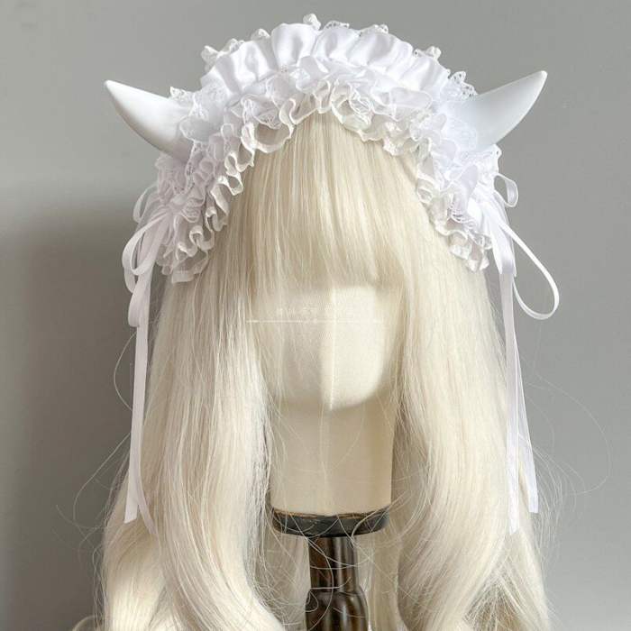 Devil's Horn Goth headdress Lolita Headband