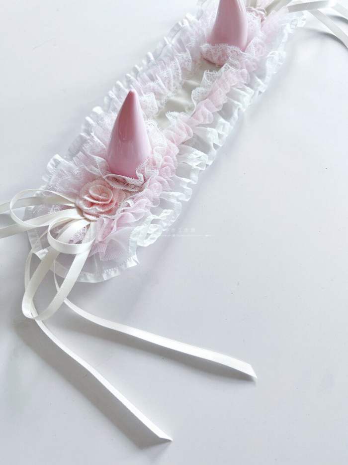 Devil's Horn Goth headdress Lolita Headband