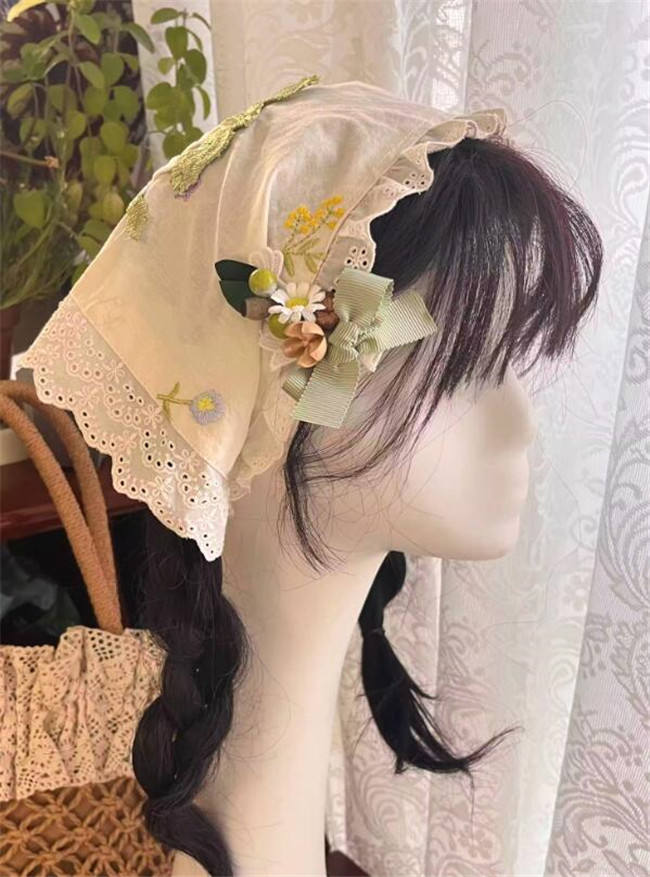 Wilderness Roaming Embroidery Cotton Lolita One Piece