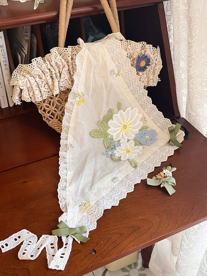 Wilderness Roaming Embroidery Cotton Lolita One Piece