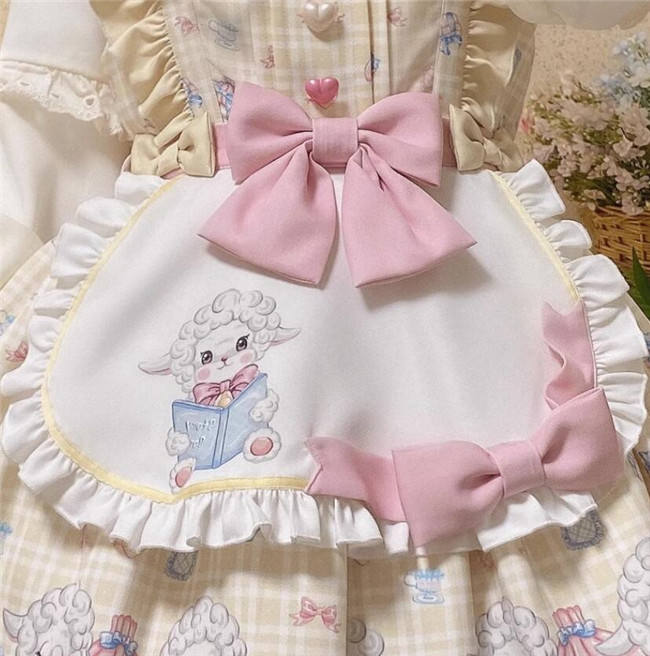 Bedtime Story Sweet Lolita Dress, Apron and Blouse